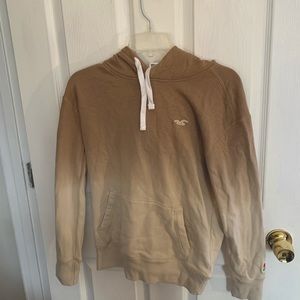 Hollister brown hoodie